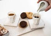 Corian Bread Board and Coaster set